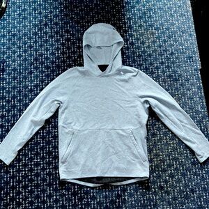 Baby blue lulu lemon double knit hoodie. Zipper pockets. Good condition